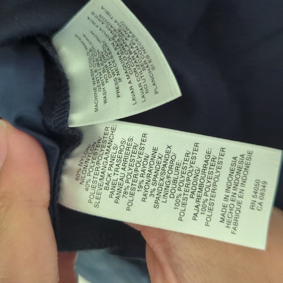 New with Tags Jones New York Signature Quilted Vest Sweatshirt Jacket Medium - Picture 6 of 7